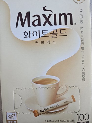 [맥심] 화이트골드 커피믹스(11.7g*100) 1,170g