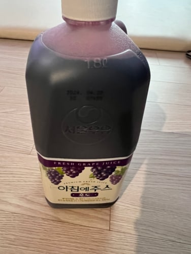 [서울우유] 아침에주스 포도 1.8L