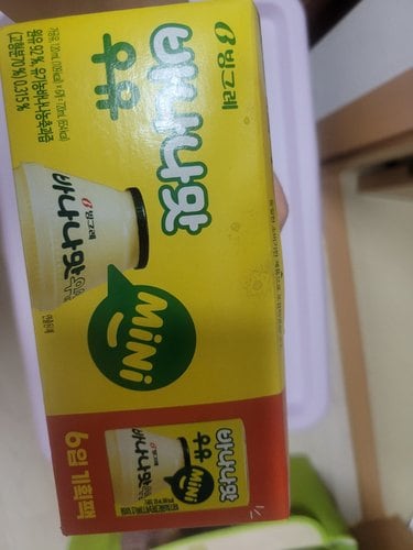 빙그레 바나나맛우유 미니 6입(120ml*6)