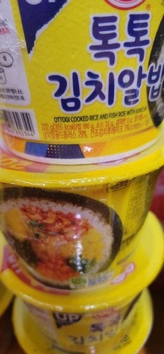 오뚜기 컵밥 톡톡김치알밥 222g