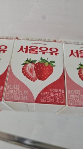 [서울우유]  딸기우유 200ml*3입