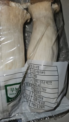 손질 새송이버섯 600g (300g*2)