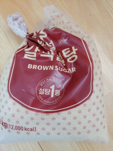 CJ백설 설탕(갈색)3kg